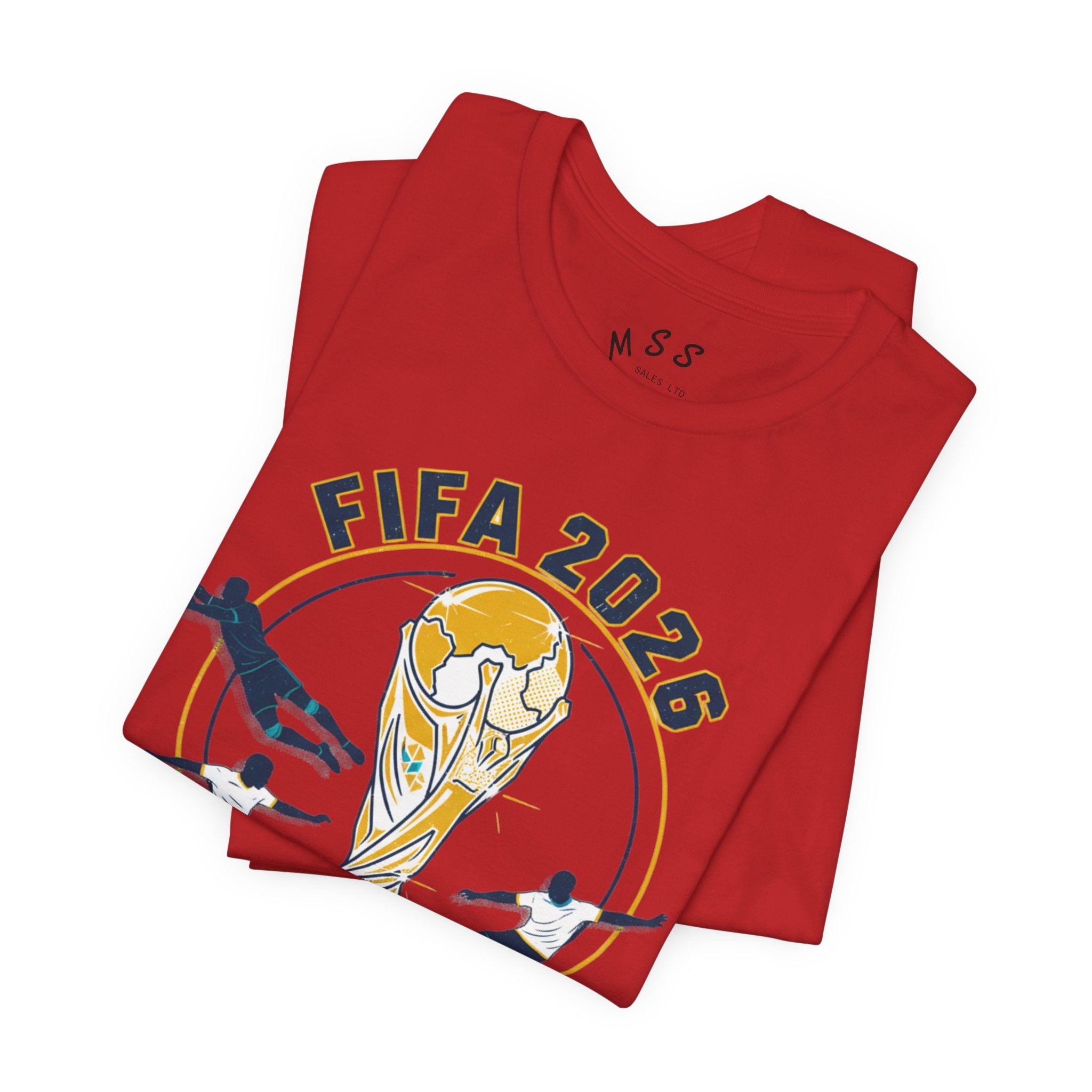 FIFA 2026 World Cup Soccer T-Shirt — For All World Fans