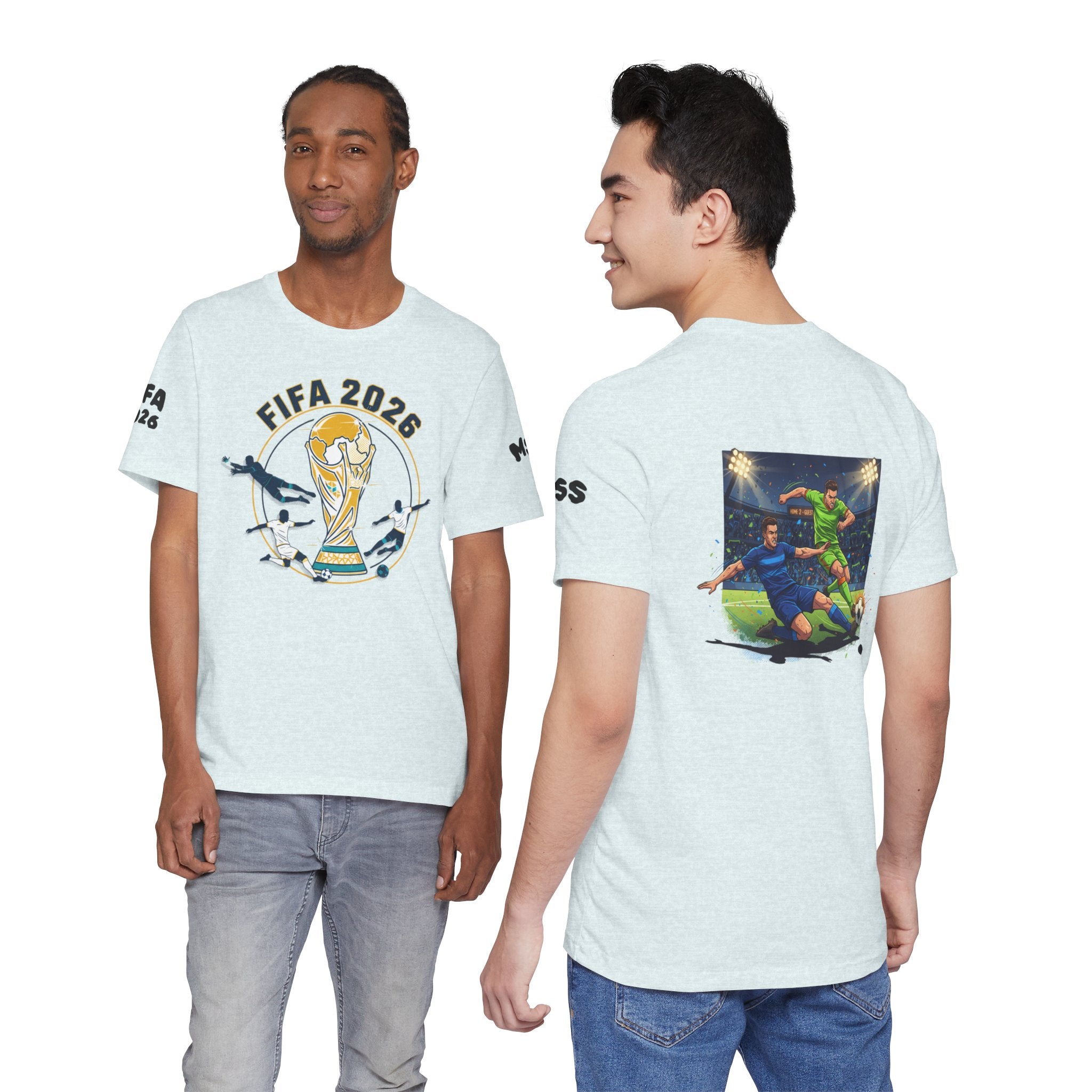 FIFA 2026 World Cup Soccer T-Shirt — For All World Fans