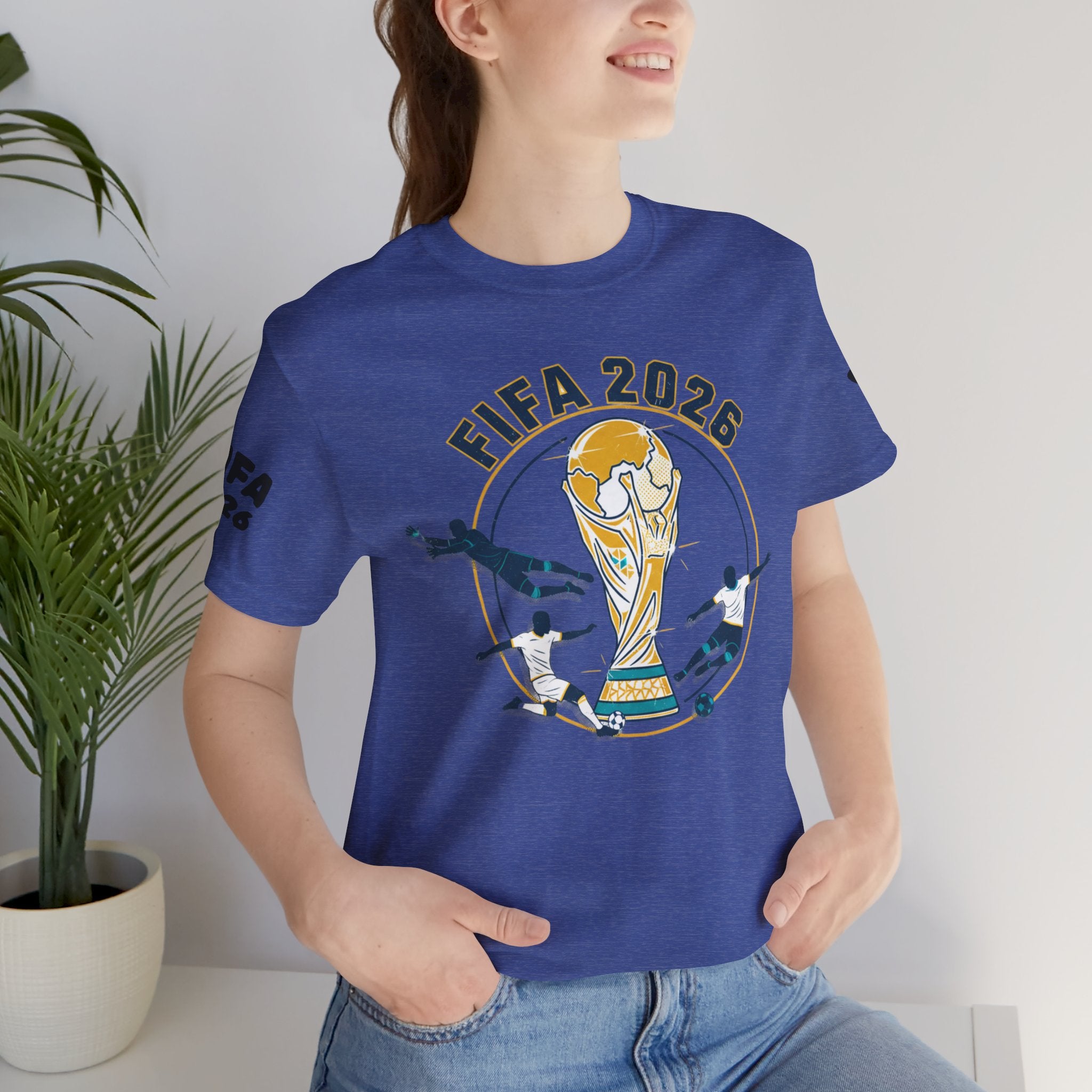FIFA 2026 World Cup Soccer T-Shirt — For All World Fans