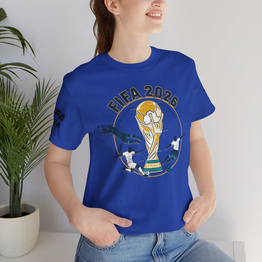 FIFA 2026 World Cup Soccer T-Shirt — For All World Fans