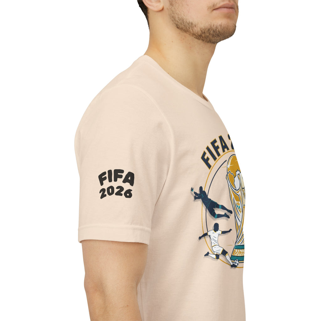 FIFA 2026 World Cup Soccer T-Shirt — For All World Fans