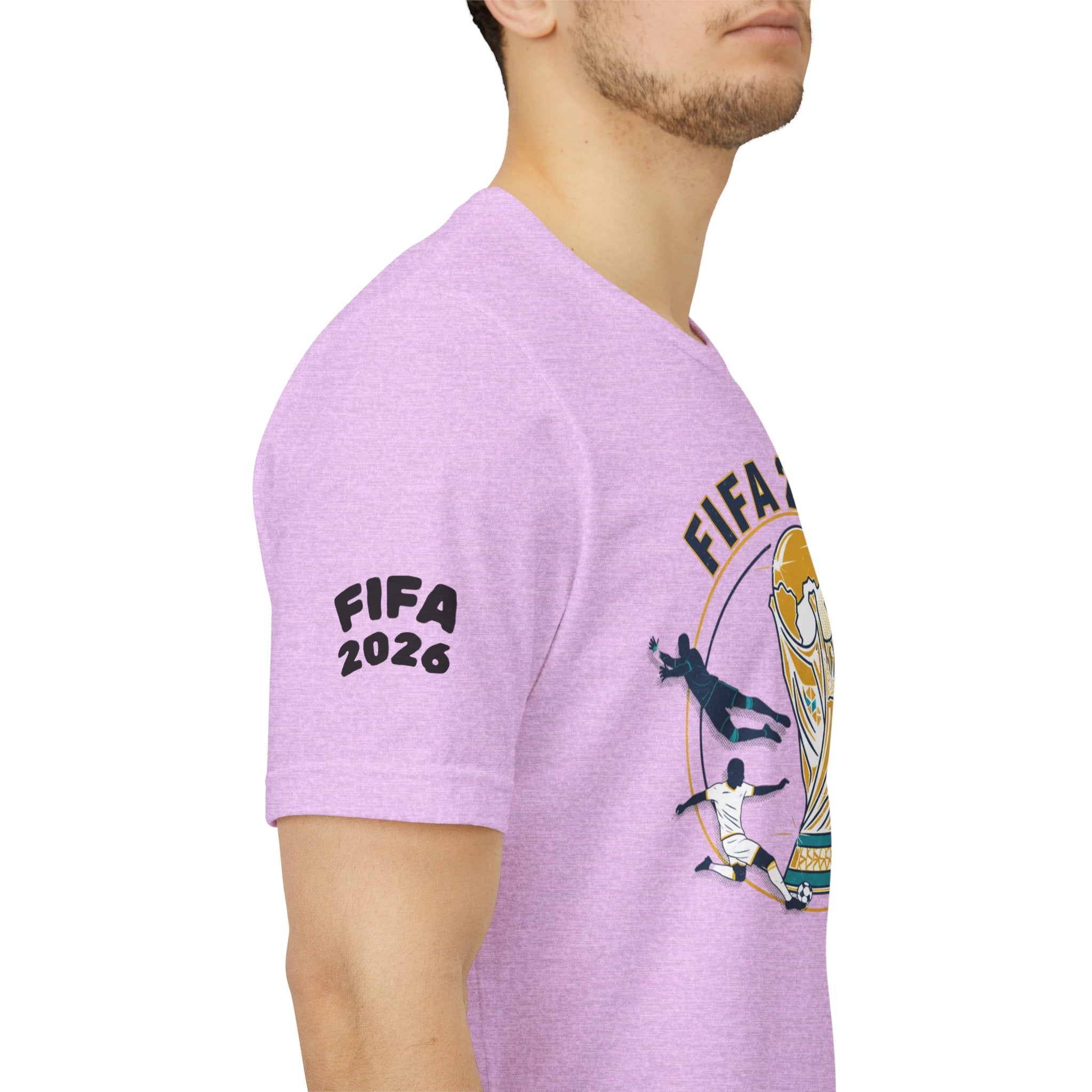 FIFA 2026 World Cup Soccer T-Shirt — For All World Fans