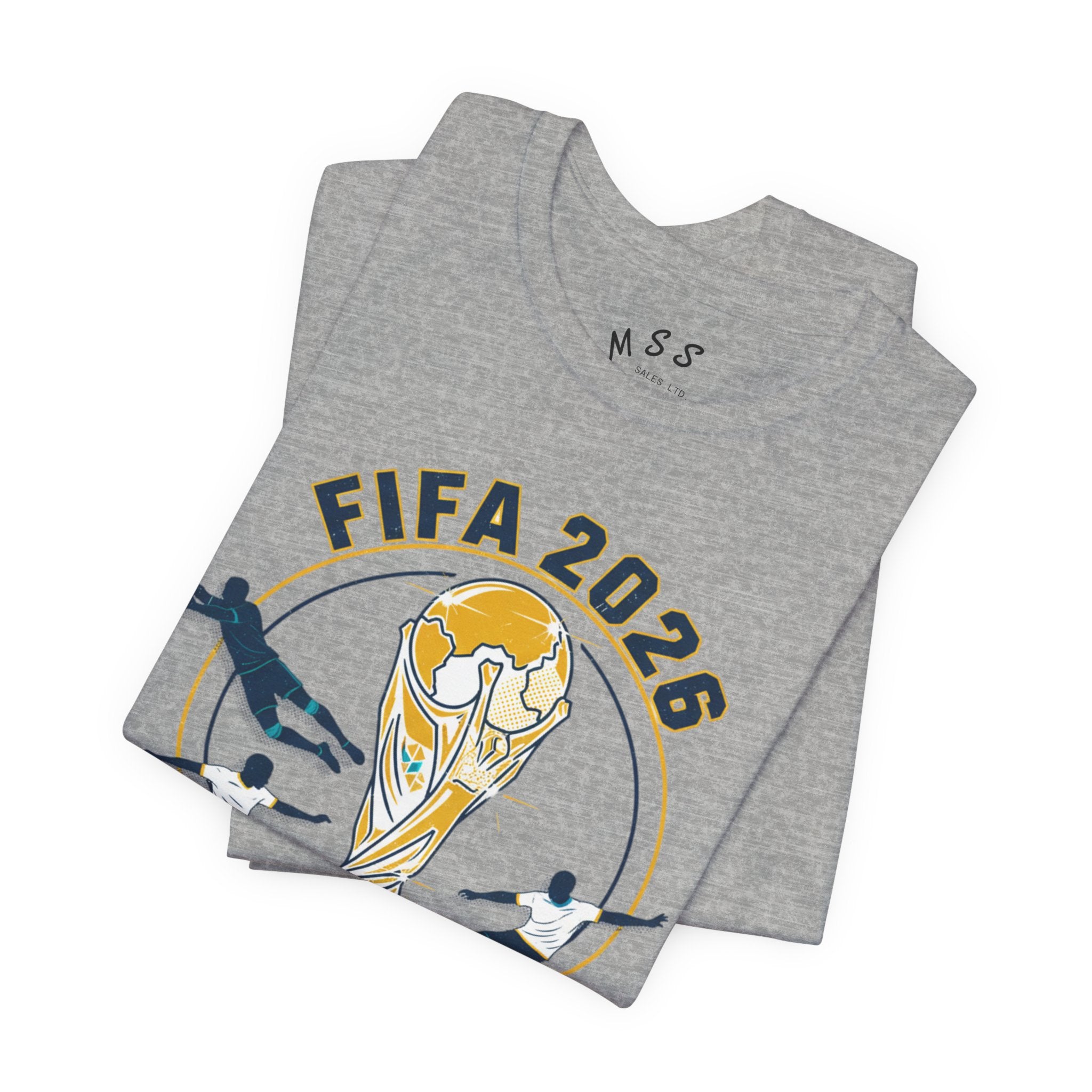 FIFA 2026 World Cup Soccer T-Shirt — For All World Fans