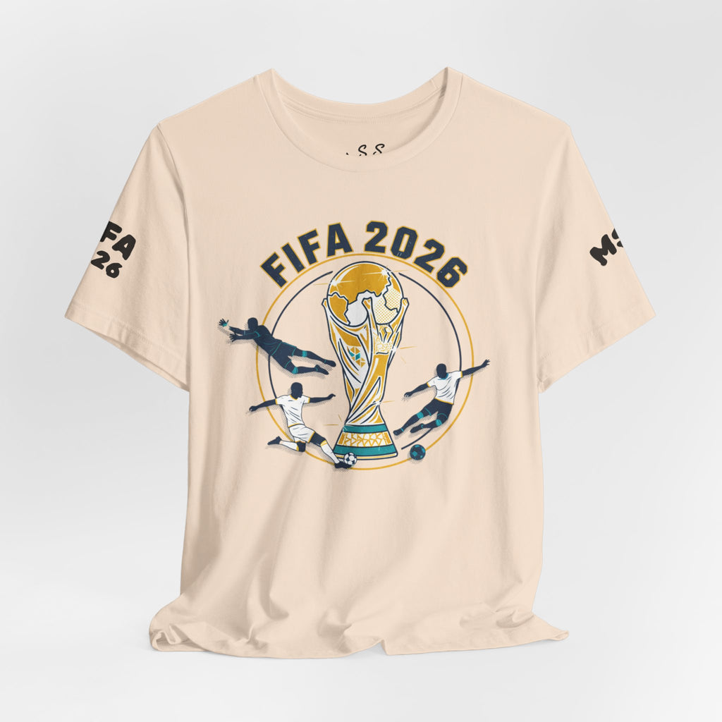 FIFA 2026 World Cup Soccer T-Shirt — For All World Fans