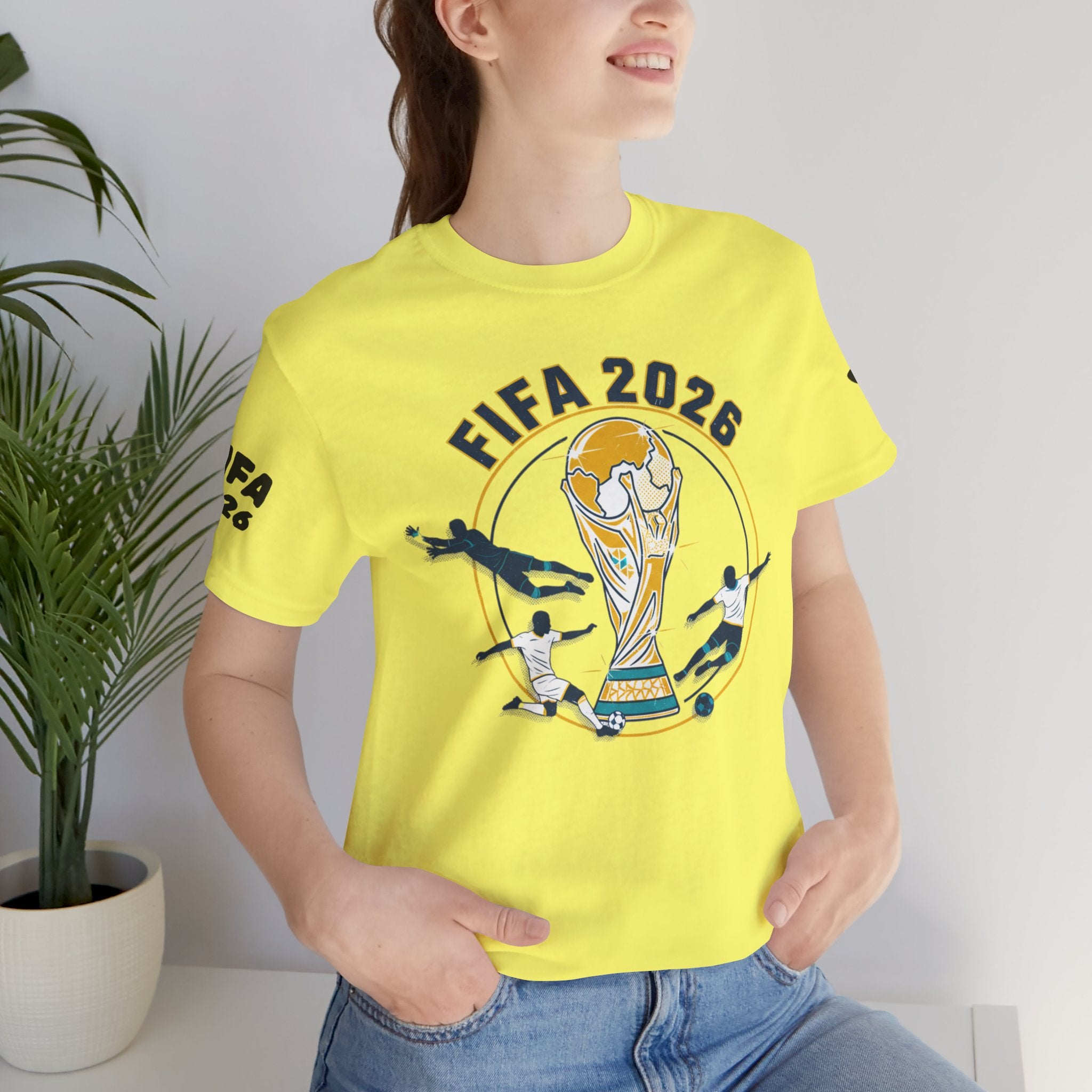 FIFA 2026 World Cup Soccer T-Shirt — For All World Fans