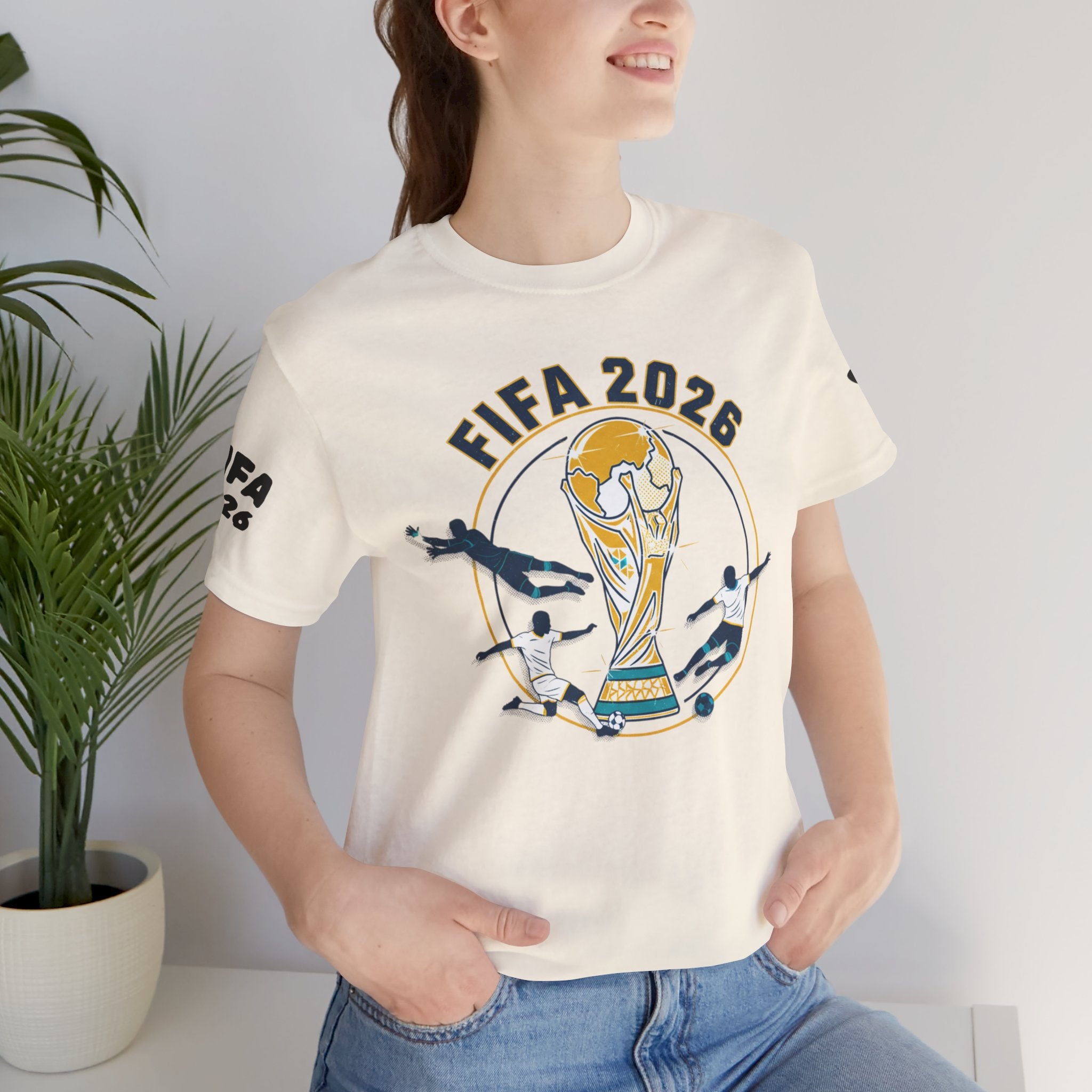 FIFA 2026 World Cup Soccer T-Shirt — For All World Fans