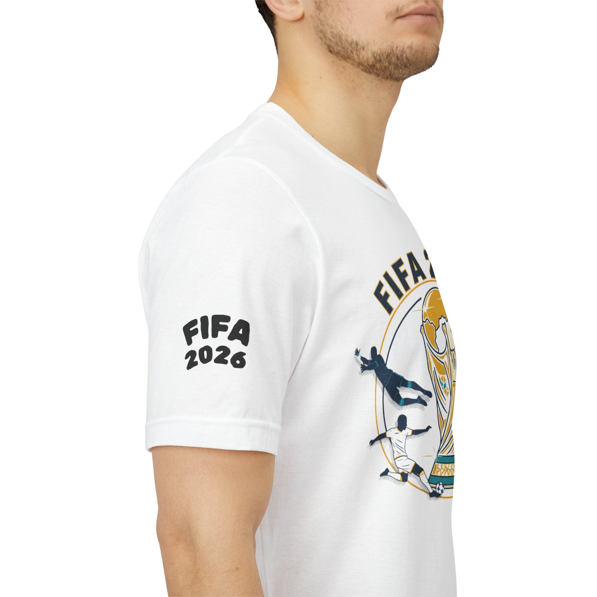 FIFA 2026 World Cup Soccer T-Shirt — For All World Fans