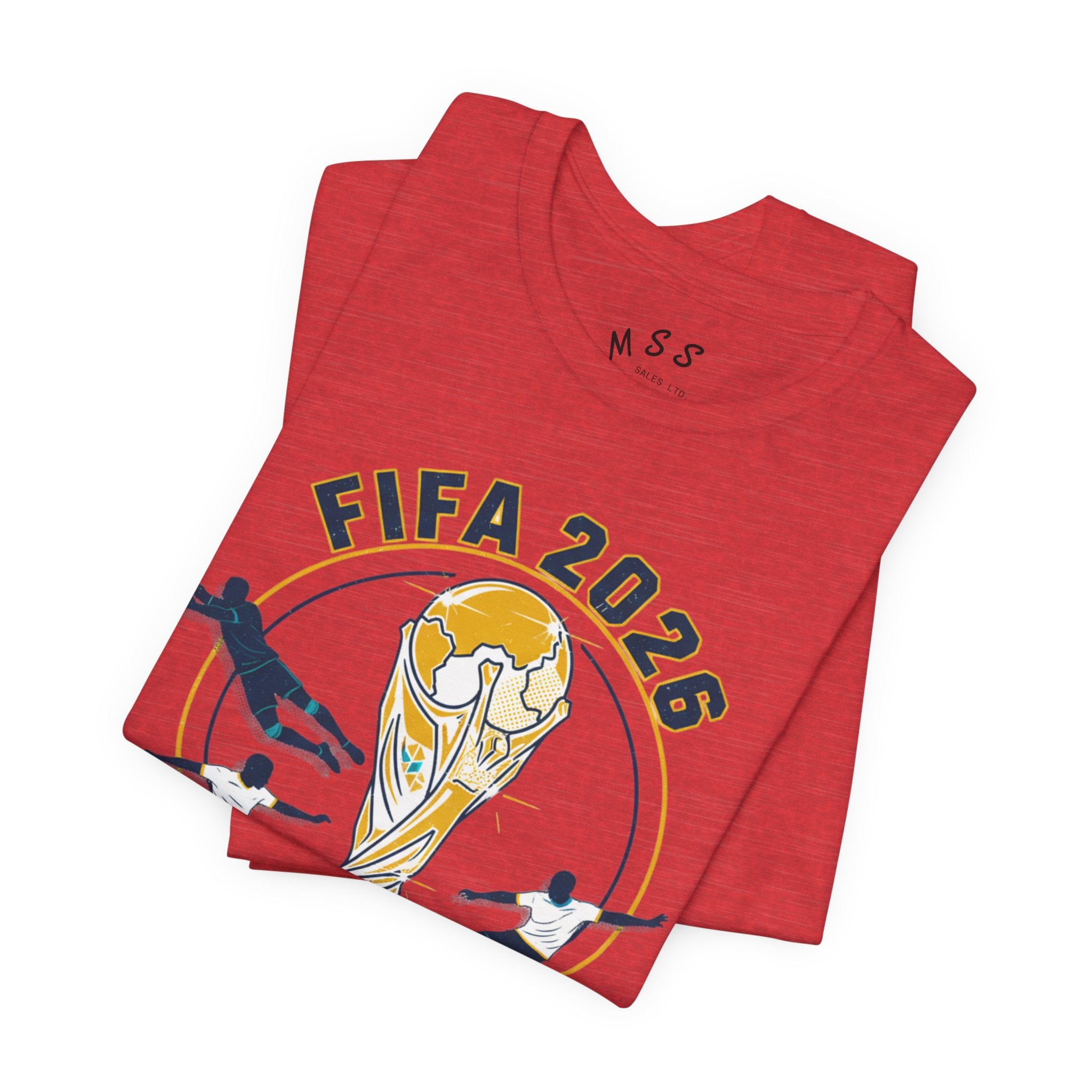 FIFA 2026 World Cup Soccer T-Shirt — For All World Fans
