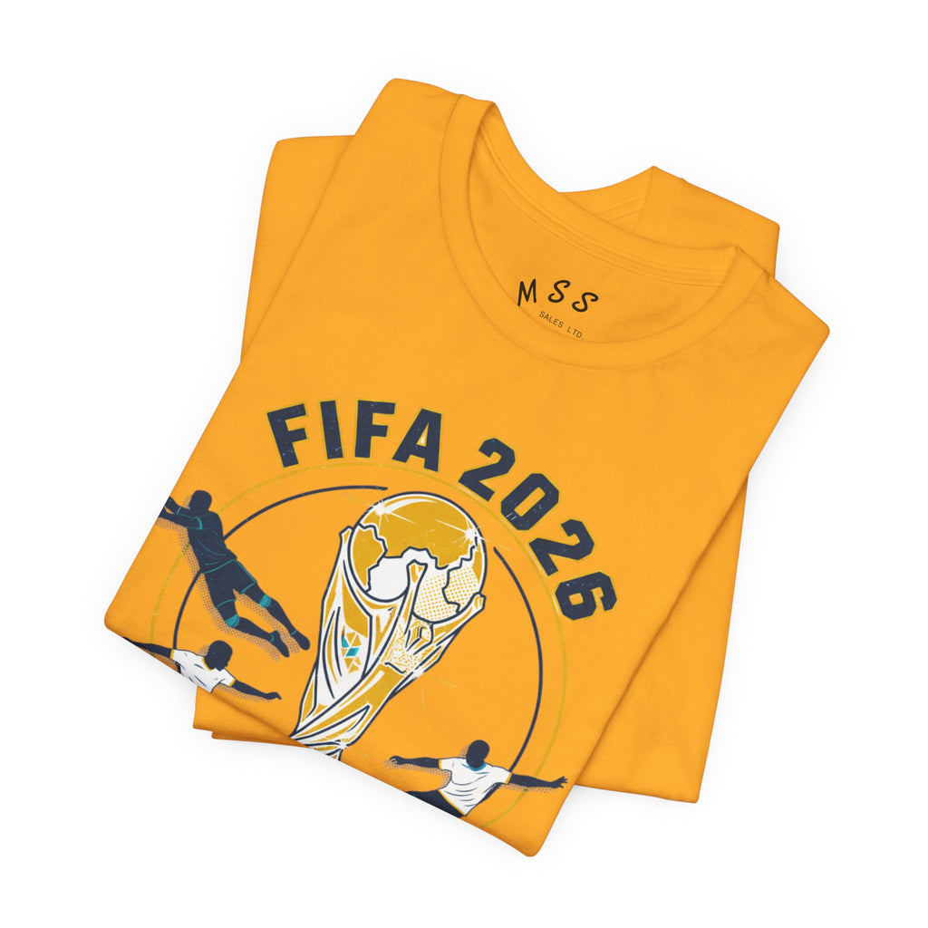 FIFA 2026 World Cup Soccer T-Shirt — For All World Fans