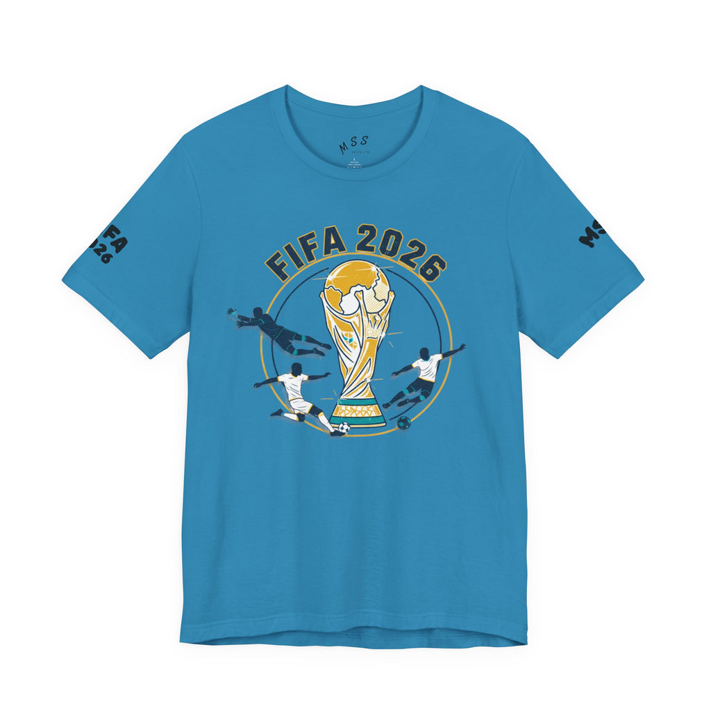 FIFA 2026 World Cup Soccer T-Shirt — For All World Fans