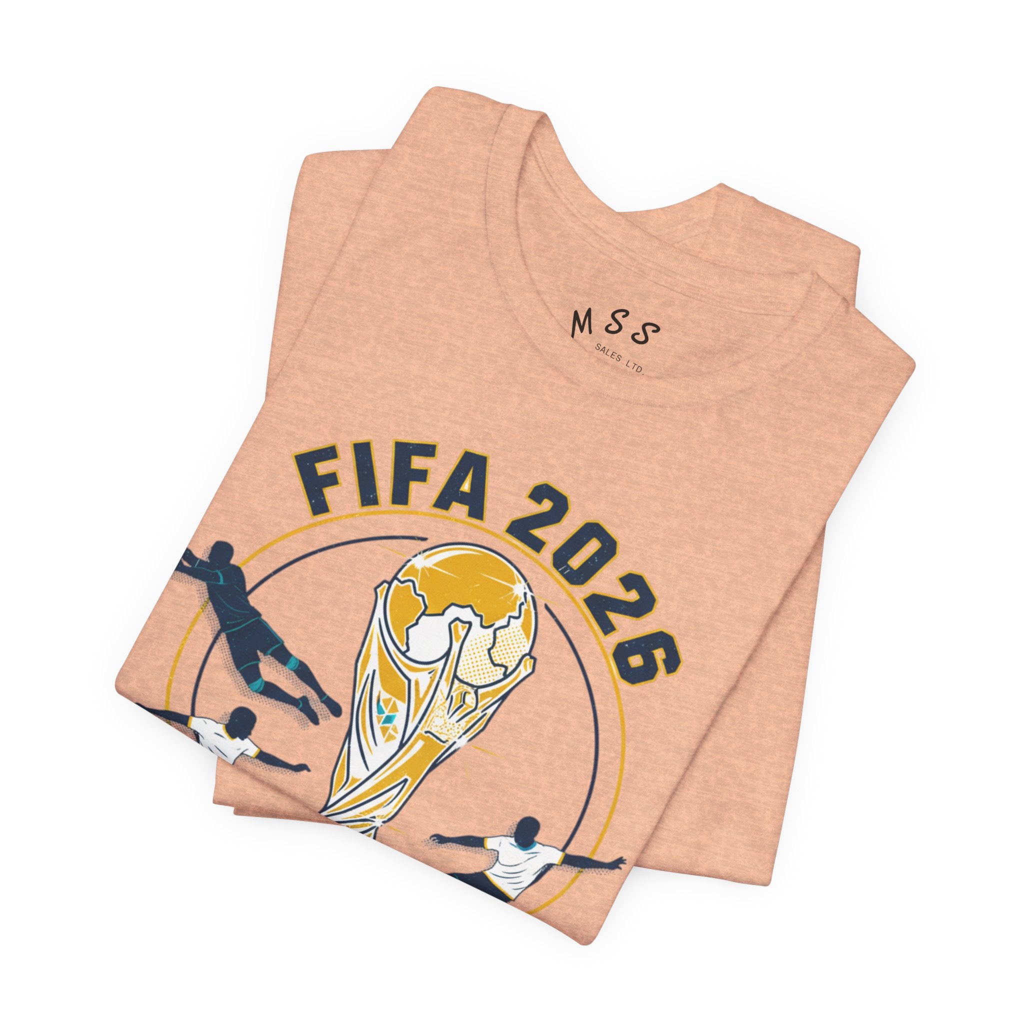 FIFA 2026 World Cup Soccer T-Shirt — For All World Fans