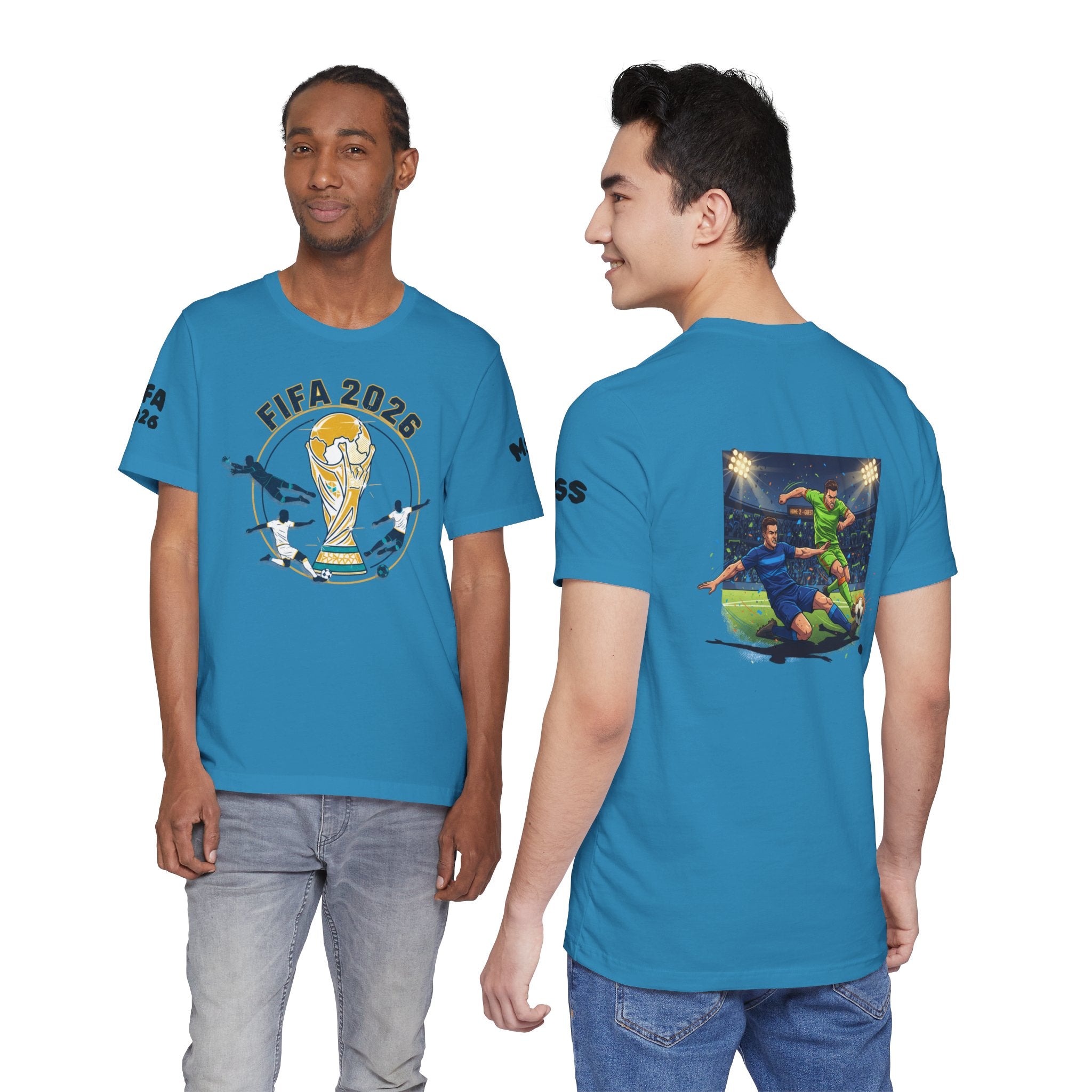 FIFA 2026 World Cup Soccer T-Shirt — For All World Fans