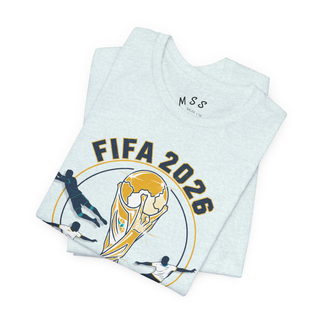 FIFA 2026 World Cup Soccer T-Shirt — For All World Fans