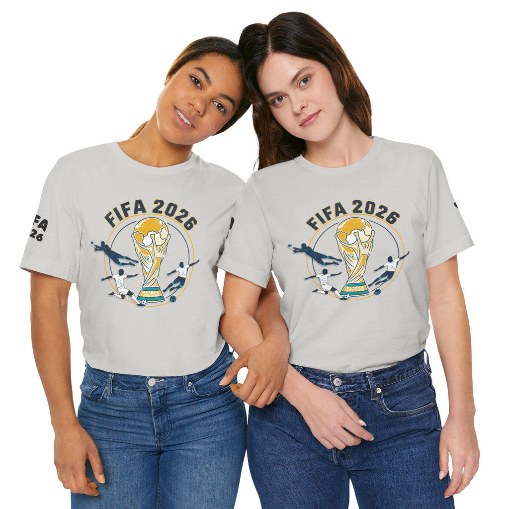 FIFA 2026 World Cup Soccer T-Shirt — For All World Fans