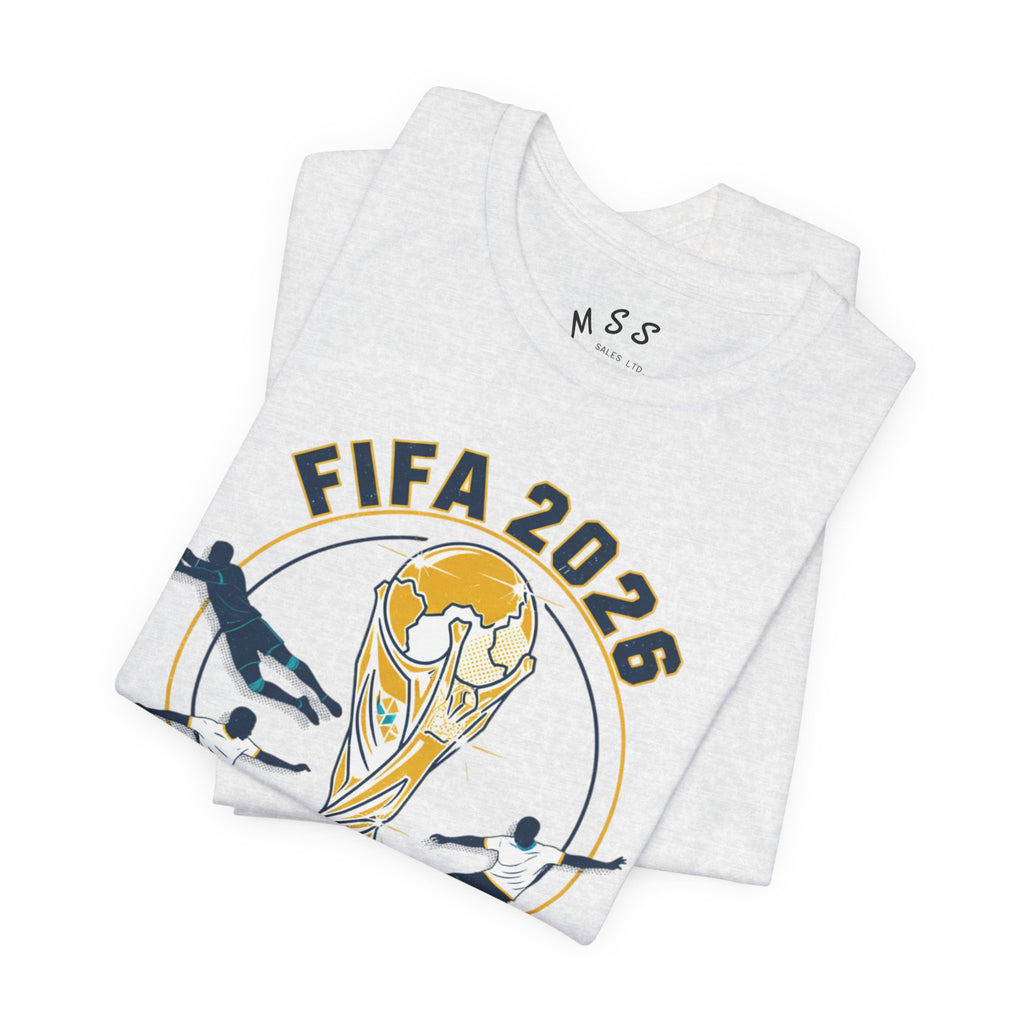 FIFA 2026 World Cup Soccer T-Shirt — For All World Fans