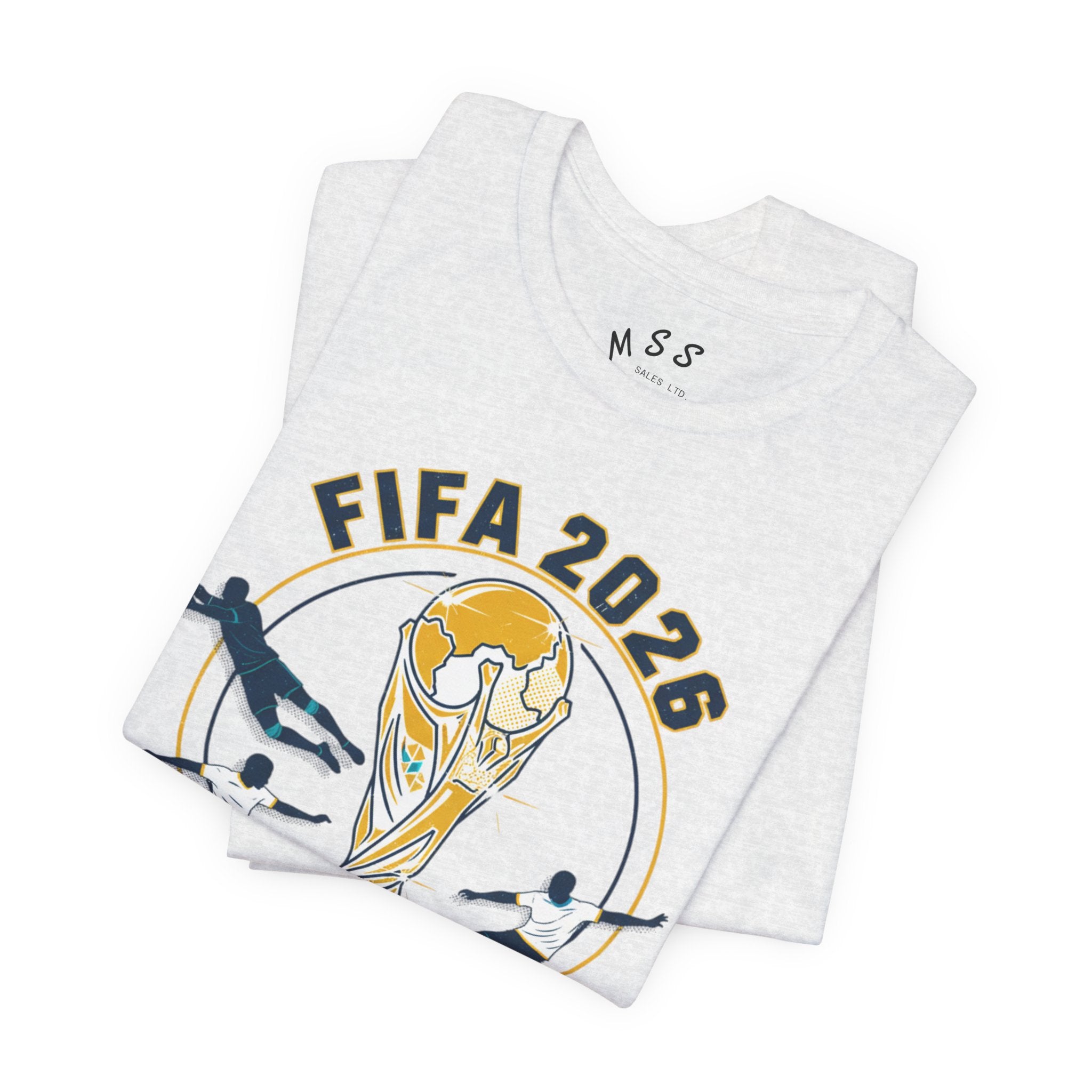 FIFA 2026 World Cup Soccer T-Shirt — For All World Fans