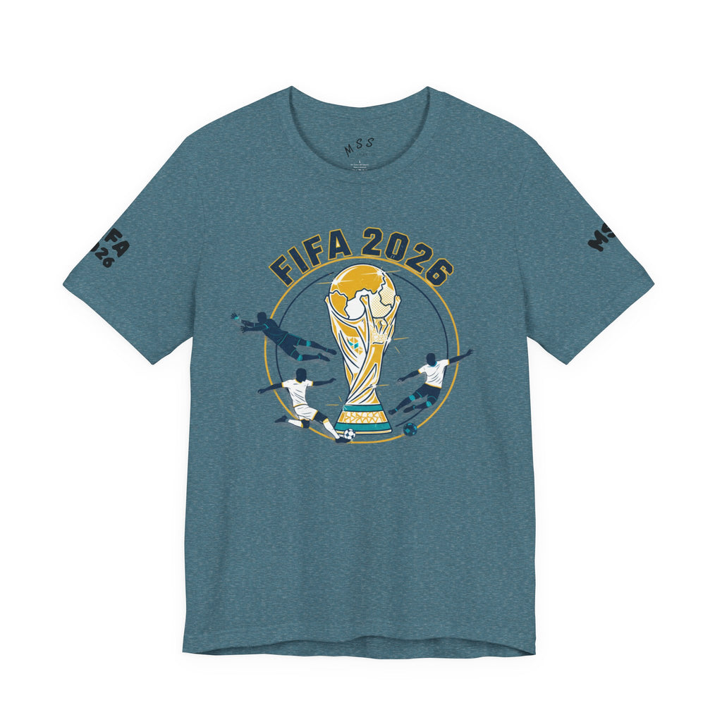 FIFA 2026 World Cup Soccer T-Shirt — For All World Fans