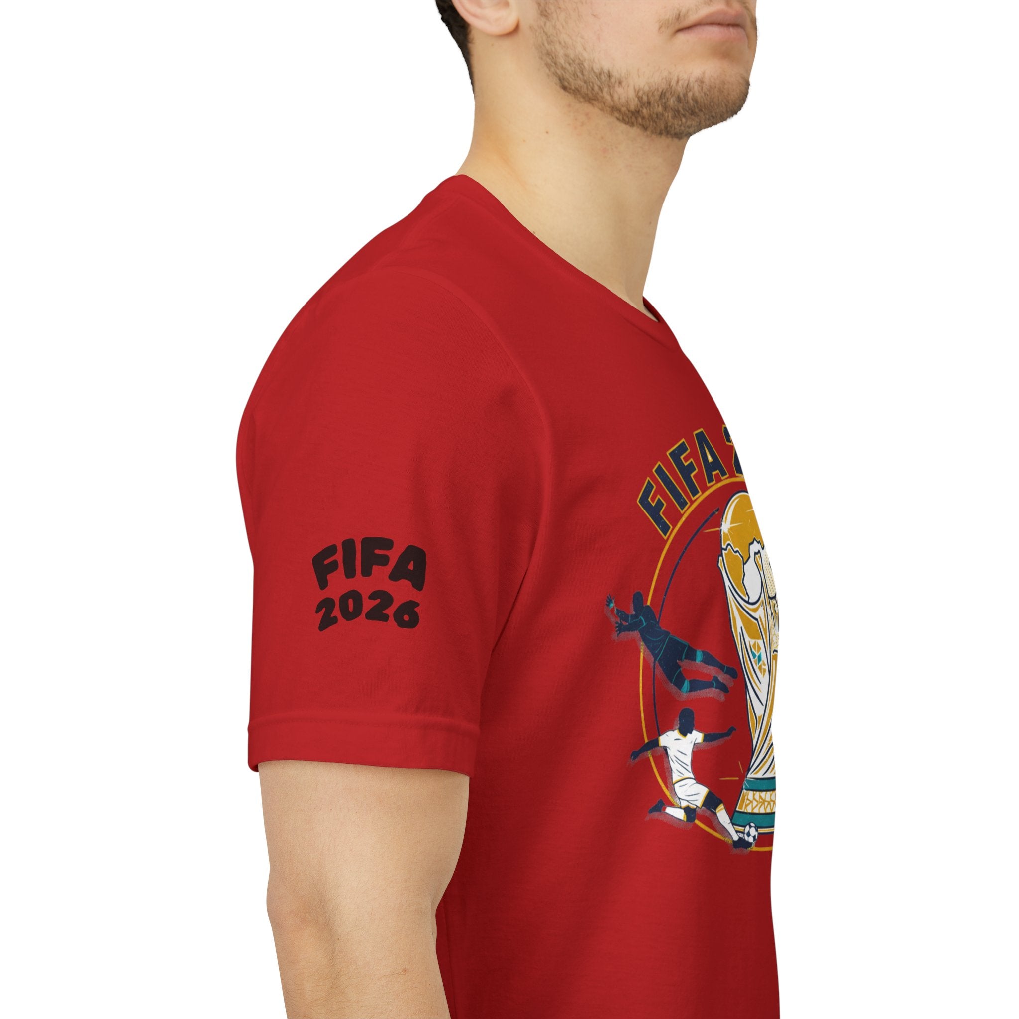 FIFA 2026 World Cup Soccer T-Shirt — For All World Fans
