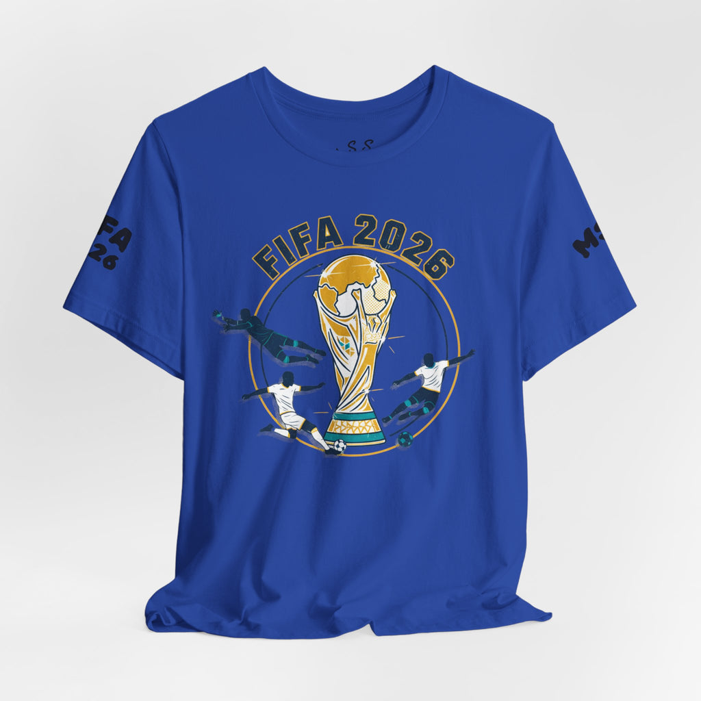 FIFA 2026 World Cup Soccer T-Shirt — For All World Fans