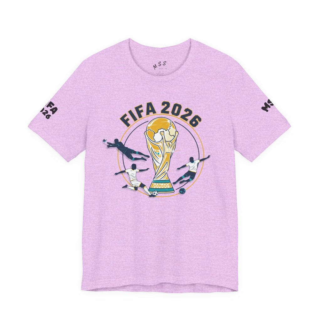FIFA 2026 World Cup Soccer T-Shirt — For All World Fans