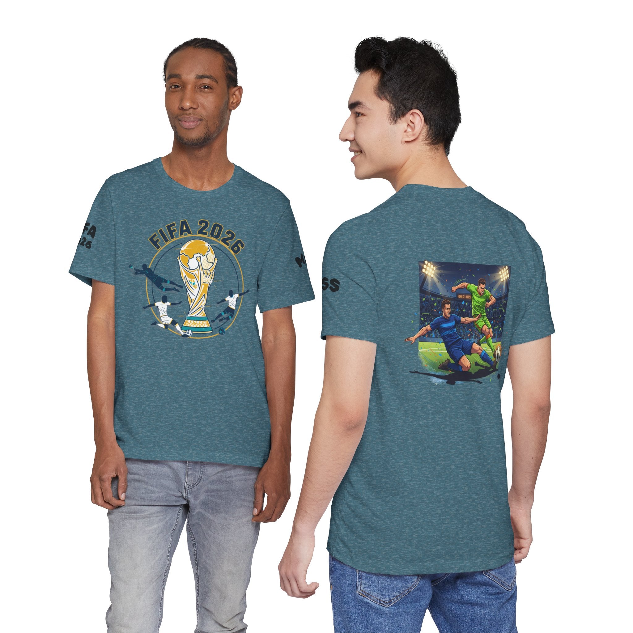 FIFA 2026 World Cup Soccer T-Shirt — For All World Fans