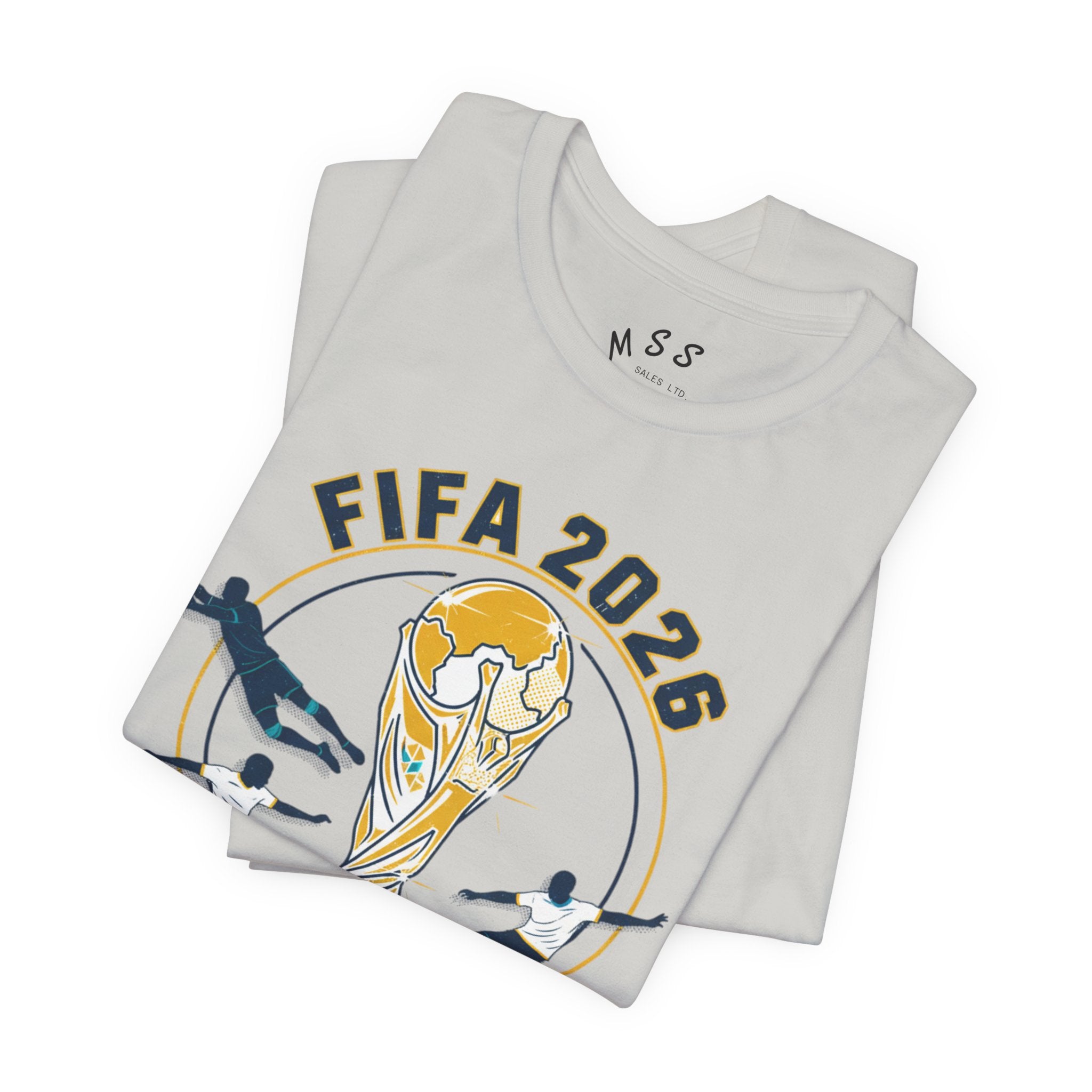 FIFA 2026 World Cup Soccer T-Shirt — For All World Fans