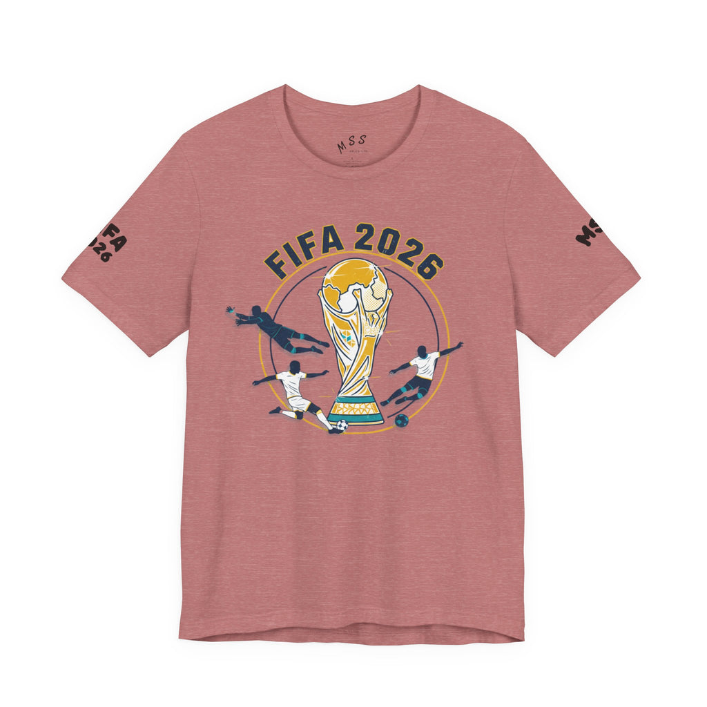 FIFA 2026 World Cup Soccer T-Shirt — For All World Fans