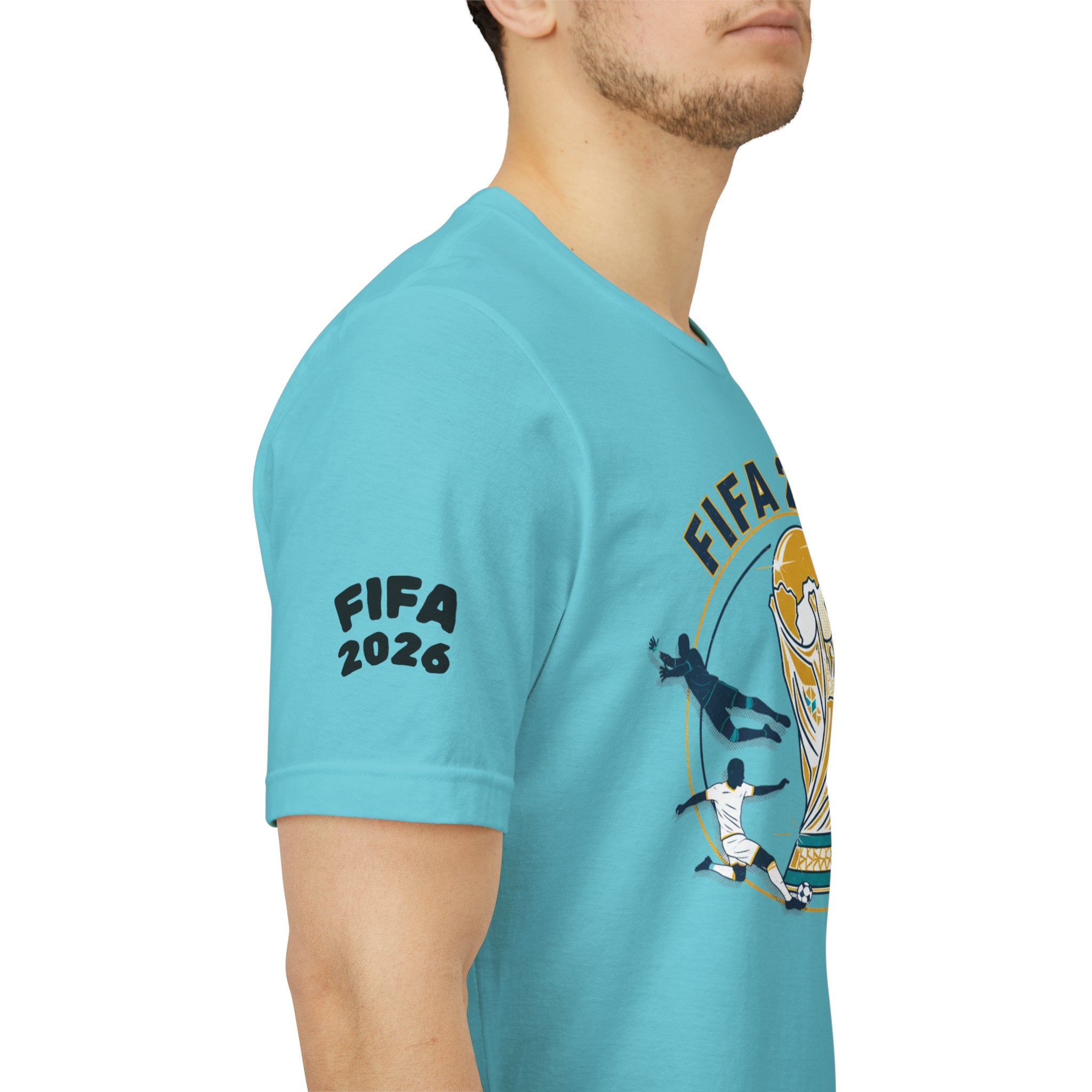 FIFA 2026 World Cup Soccer T-Shirt — For All World Fans