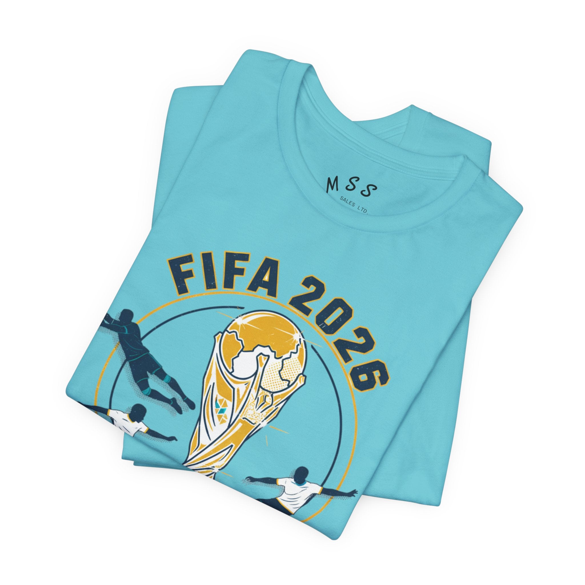FIFA 2026 World Cup Soccer T-Shirt — For All World Fans