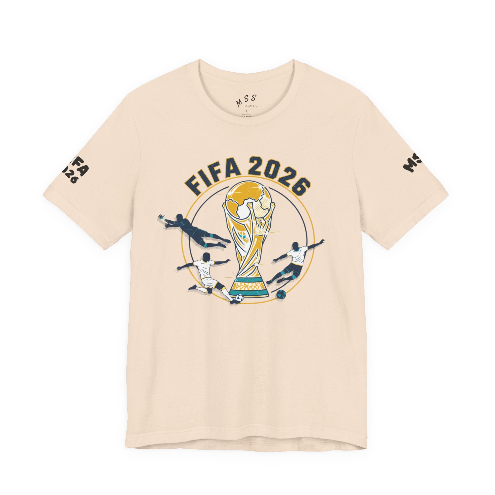 FIFA 2026 World Cup Soccer T-Shirt — For All World Fans