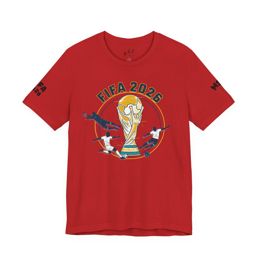 FIFA 2026 World Cup Soccer T-Shirt — For All World Fans