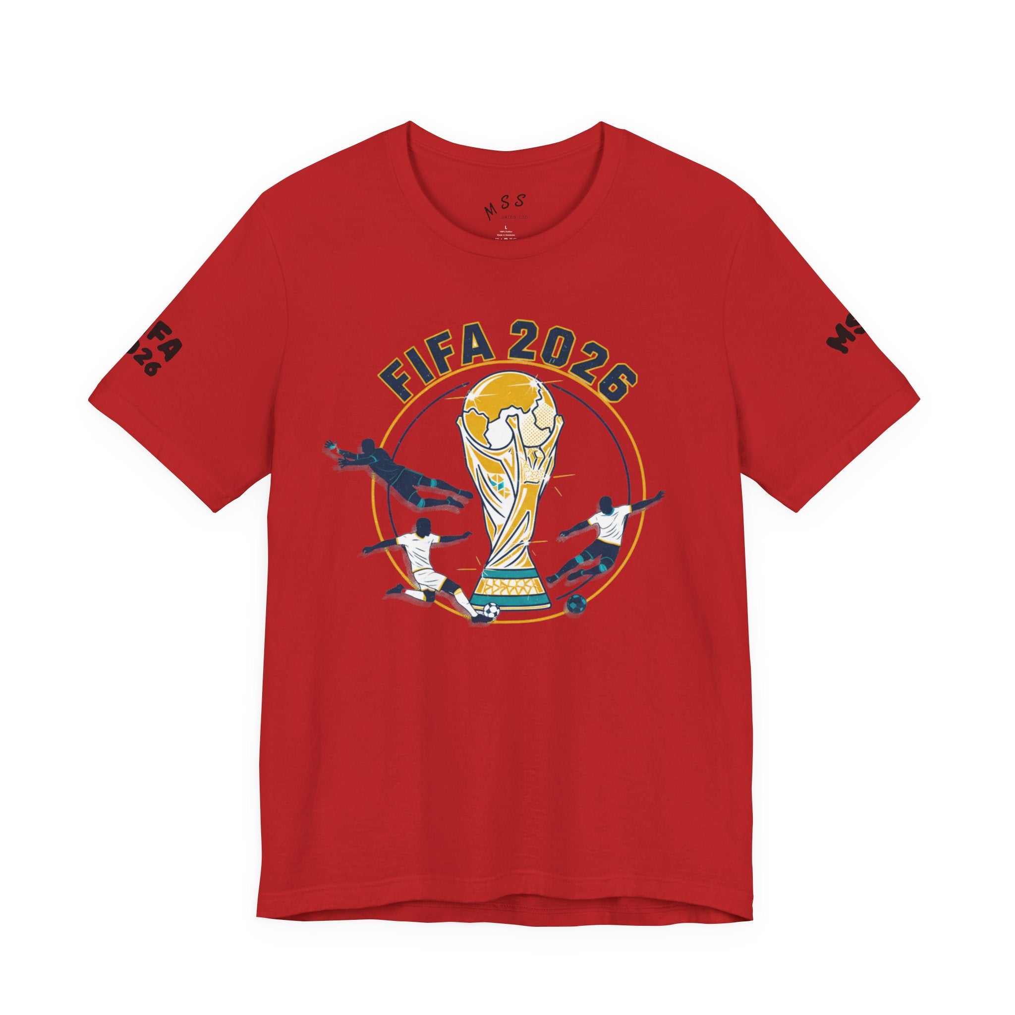 FIFA 2026 World Cup Soccer T-Shirt — For All World Fans