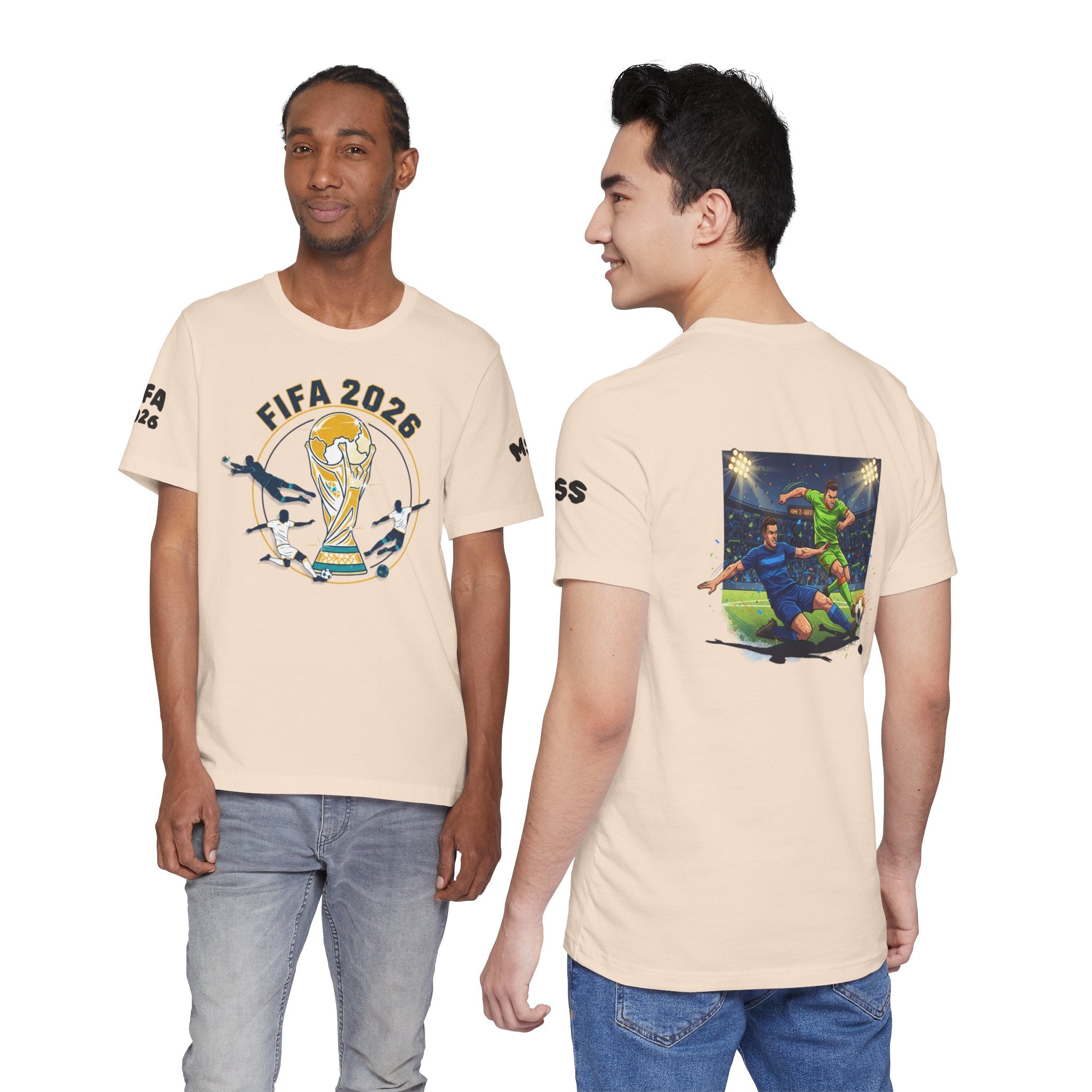 FIFA 2026 World Cup Soccer T-Shirt — For All World Fans