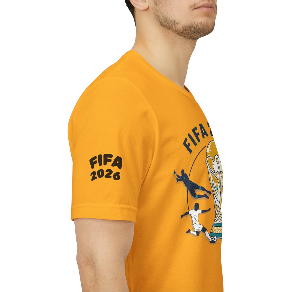 FIFA 2026 World Cup Soccer T-Shirt — For All World Fans