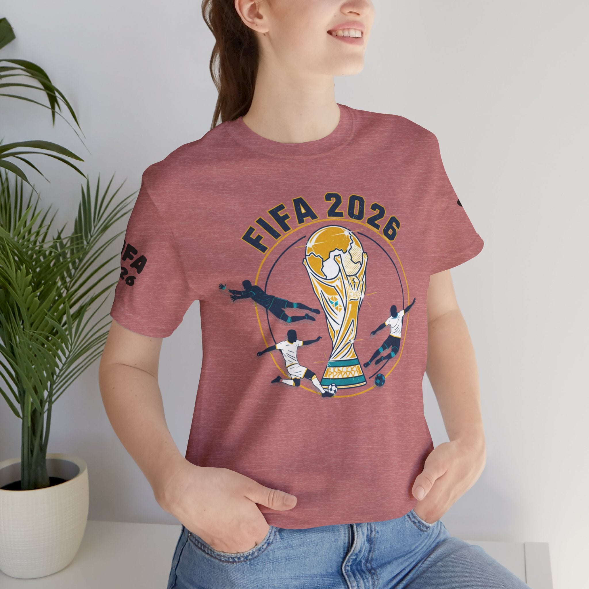 FIFA 2026 World Cup Soccer T-Shirt — For All World Fans