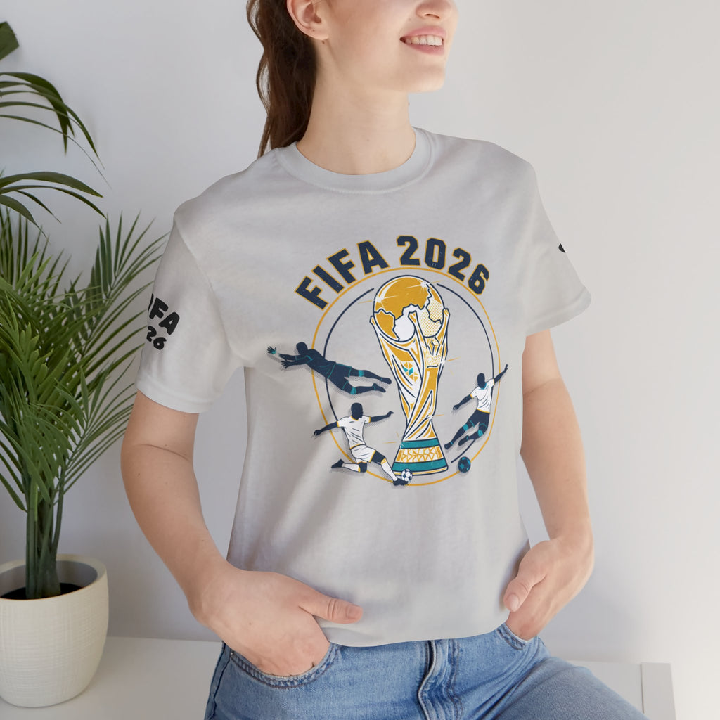 FIFA 2026 World Cup Soccer T-Shirt — For All World Fans