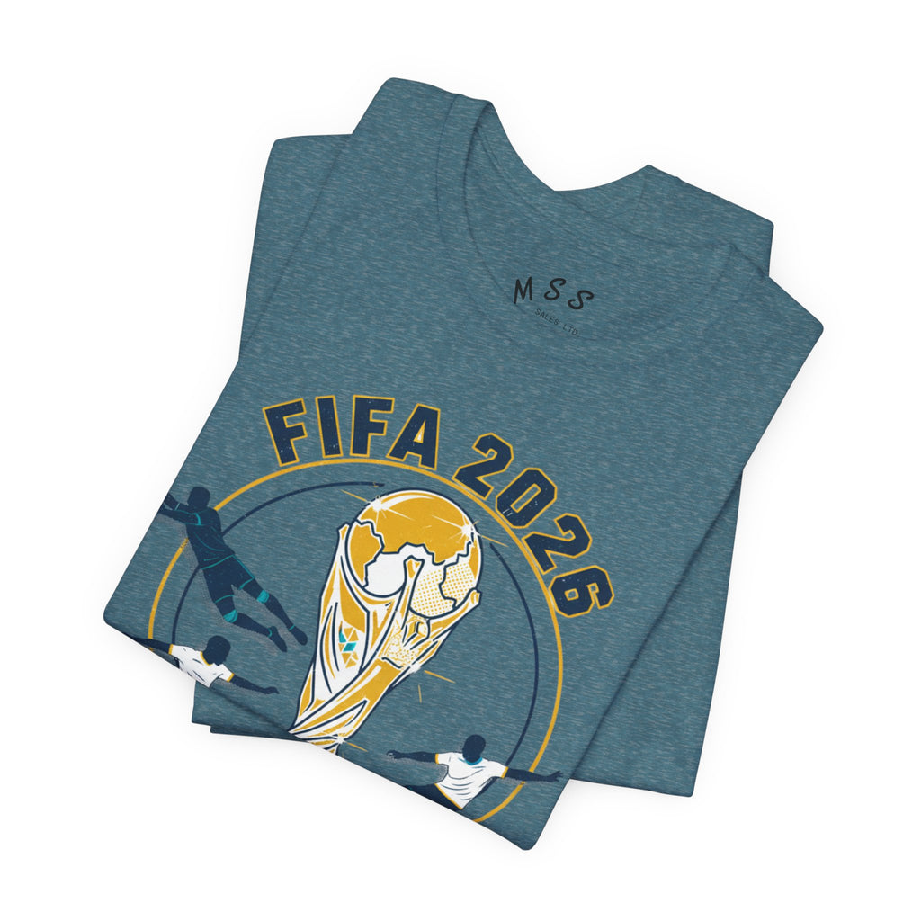 FIFA 2026 World Cup Soccer T-Shirt — For All World Fans