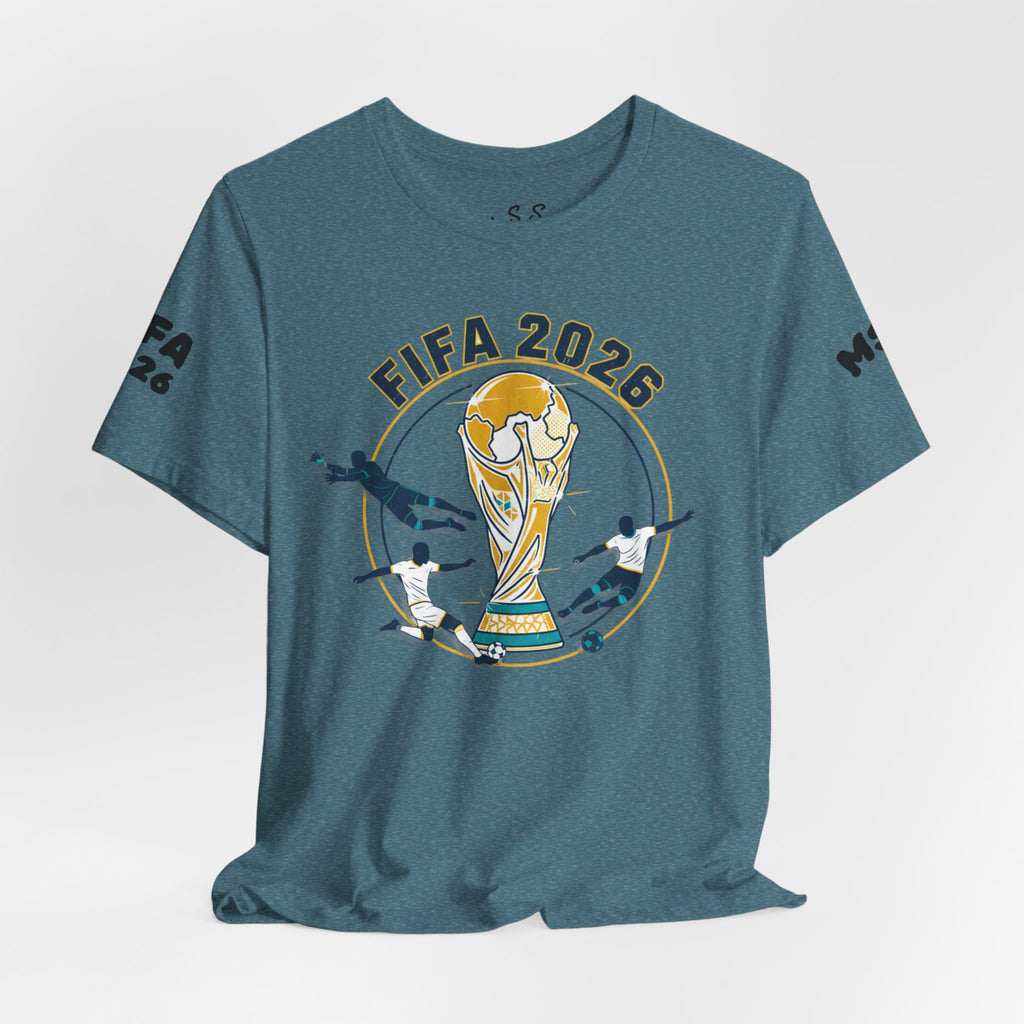FIFA 2026 World Cup Soccer T-Shirt — For All World Fans