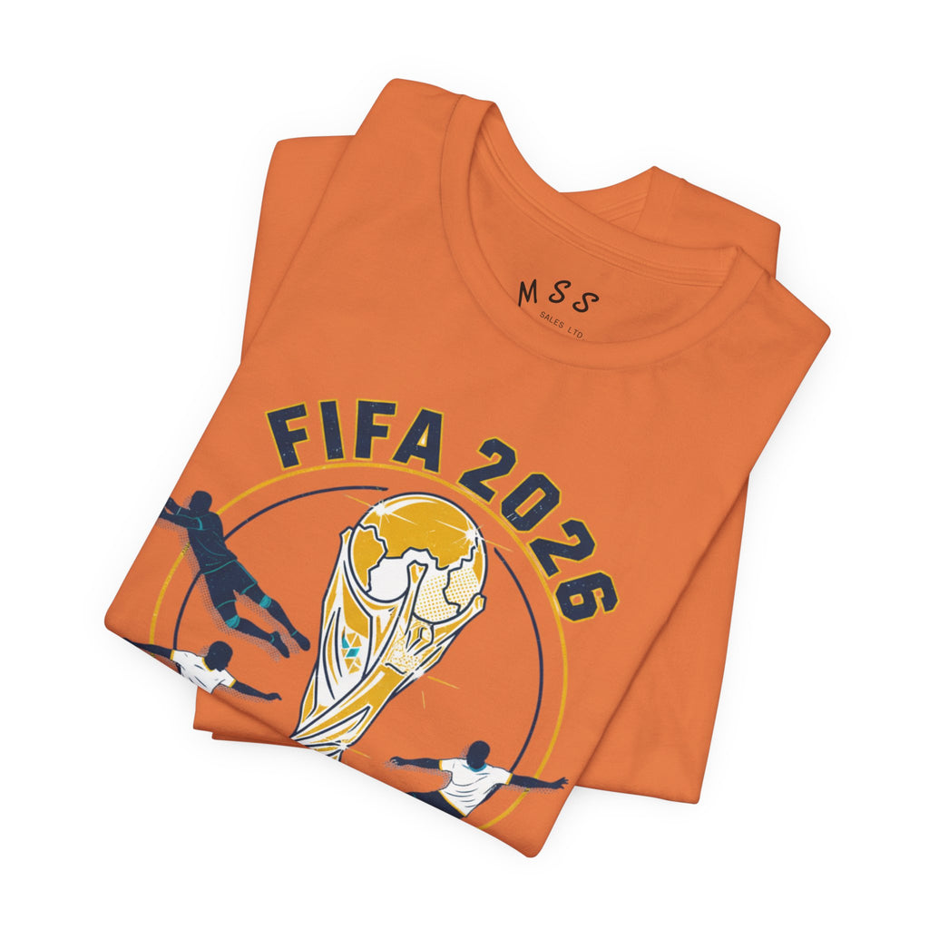 FIFA 2026 World Cup Soccer T-Shirt — For All World Fans