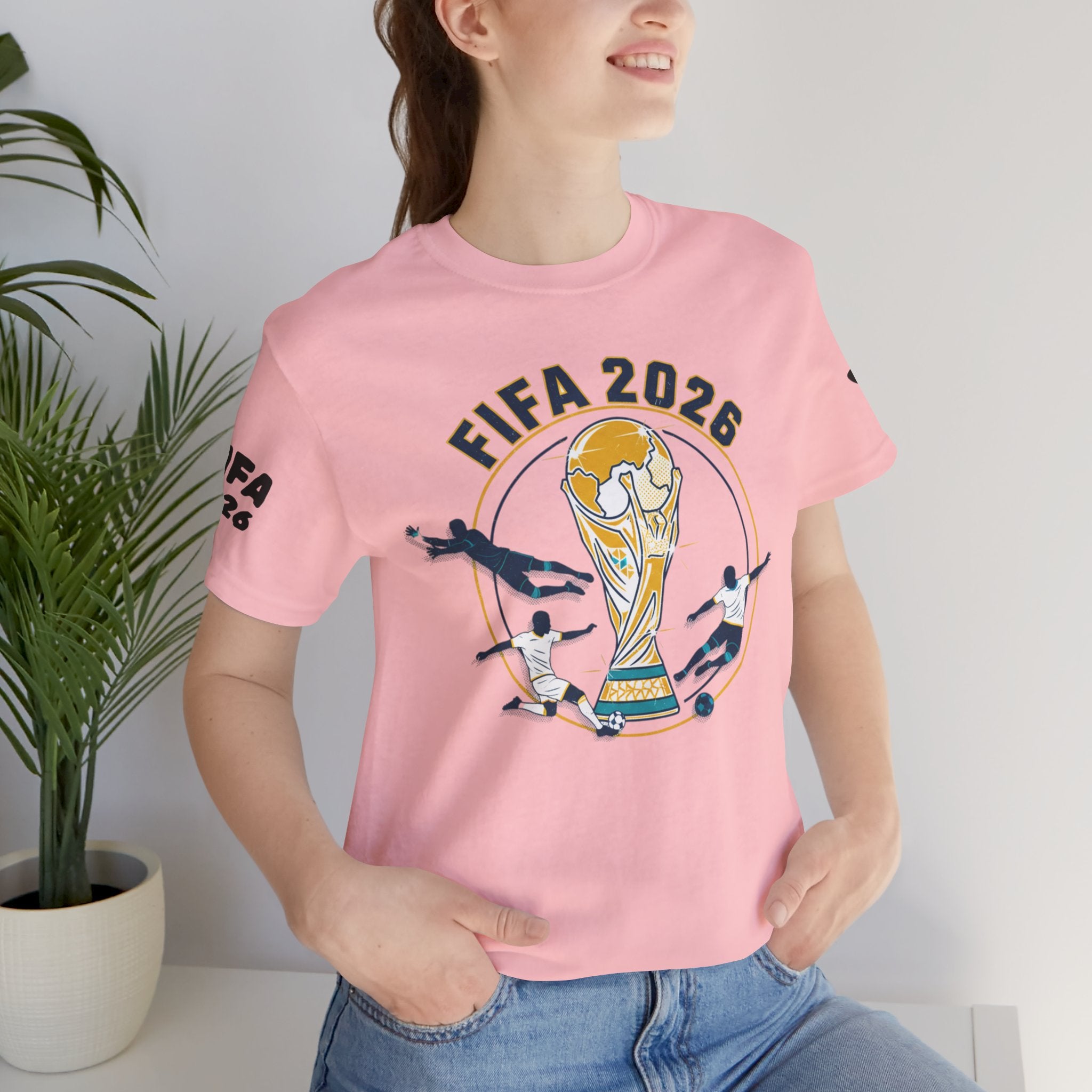 FIFA 2026 World Cup Soccer T-Shirt — For All World Fans
